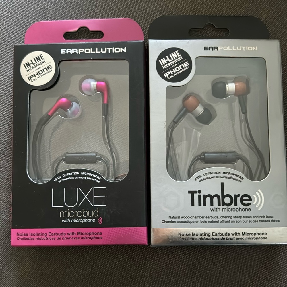 iFrogz headphones NIB